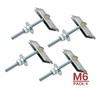 DOJA Industrial | M6 Steel Toggle Dowel | Pack 4