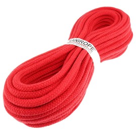 Kanirope® Cobraid Cotton Rope 6 mm 30 m Colour Red 16-Way Braided