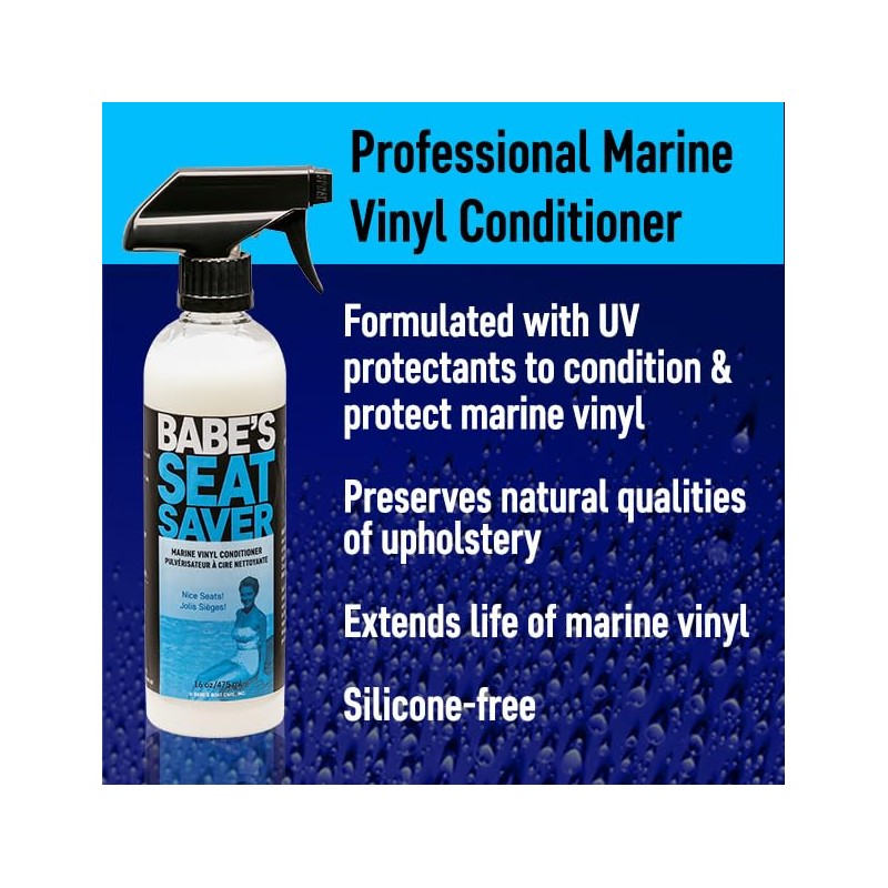Babe’s Seat Saver – Marine Vinyl Protectant & Conditioner –