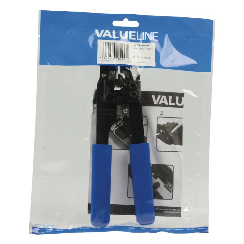 Valueline Nedis RJ45 Crimping Tool - Blue
