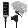 Photography Power Supply Camera 1 to 4 D tap Splitter