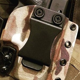 GeKLok Kydex Black Nylon Sheath Belt Clip with Screws