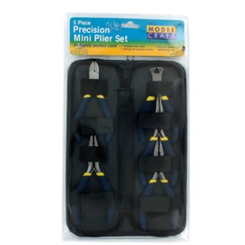 Modelcraft 5-Piece Hobby Pliers and Wallet