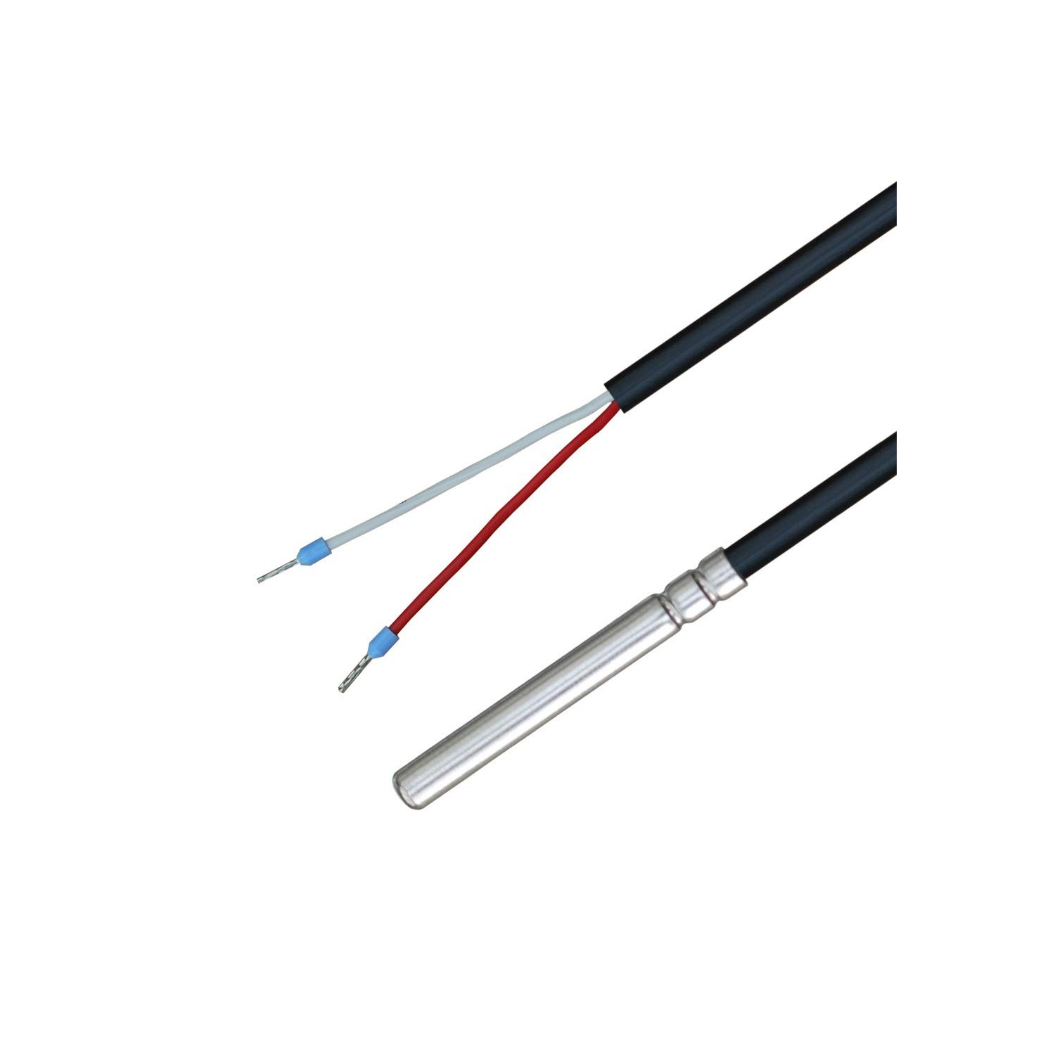 iOVEO 035HP02201 PT1000 Temperature Sensor with PVC Cable up to 105 °C ...
