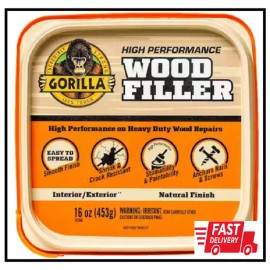 Gorilla 16 Oz. Natural Wood Filler Tub