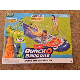 Shark Zuru Bunch O Balloons Shark Bike Water Slide