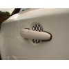 Cupeez NASCAR CHECKERED FLAG CAR DOOR HANDLE PAINT SCRATCH COVER