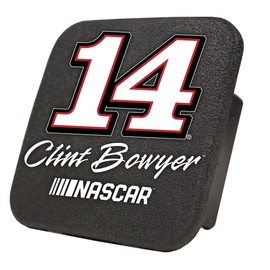 Clint Bowyer #14 Plastic Hitch Cover Plug Bumper Trailer Auto Nascar Racing