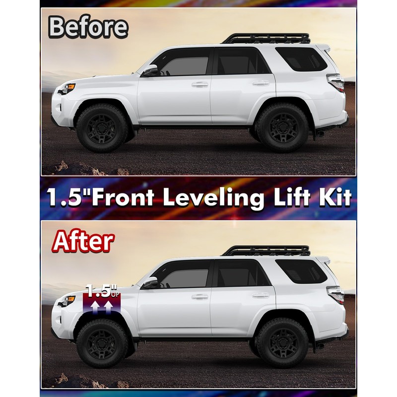 Flycle 1.5'' Leveling Lift Kit, 1.5'' Front Leveling Kit Forged