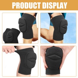 FOMIYES Sports Knee Pad Thick Sponge Protector for Joint Support for Yoga Dance Wrestling and Daily Activities Comfortable and Breathable Design