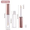 CAIYA Pack of 20 Empty Lip Gloss Tubes Containers, 4