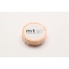 Masking Tape (MT) 1.5 cm plain pastel orange
