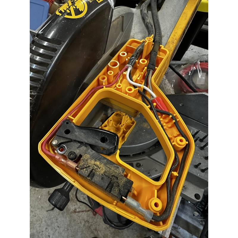 AOMUCH 394075-00 Handle Clamshell Compatible DW706 Parts, Miter Saw Handle