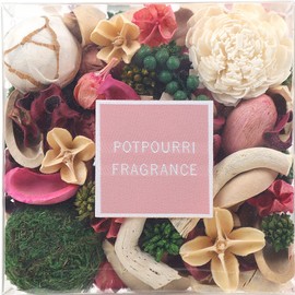 Qingbei Rina Potpourri Bowl Filler, Rose Scented Potpourri Dried Flower, Decorative Vase Filler, Home Fragrance Sachet,Bathroom Decor,14 Oz(Blush Pink)