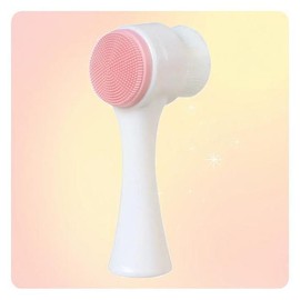 Facial cleansing brush, foaming cleanser, double-sided pore care foamer / 세안솔 브러쉬 거품세안 양면 모공 모공관리 거품기