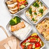 TENLITE 25Pc x 450ML + 25Pc x 3Compartment Foil Containers