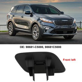 LT Easiyl Front Left Headlight Jet Nozzle Cap Cover 98681C5000 Compatible with KIA Compatible with CEED 2012 - Onwards