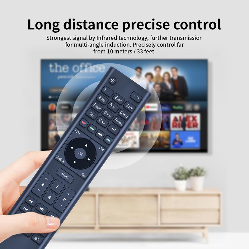 GOUYESHO Replacement Remote Control for T-Home Telekom Media Receiver MR