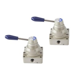 WOWCLEDED Hand Valve Pneumatic Switch Hand Valve 4HV210/4HV230/4HV330/4HV430/(4HV430 15 Three Position Four Way)
