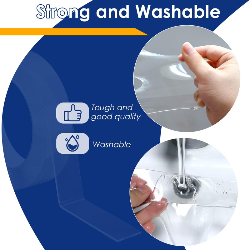 EFOK Double Sided Tape Heavy Duty, Nano Tape Mounting Tape