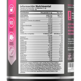 Multivitamínico Para Mujer Mayor De 40 Años 180 Cáps B Life