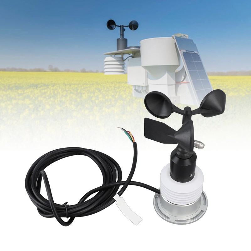 5 in 1 Weather Meter with Cable Wind Speed Wind