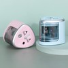 Eacam 2 Holes Electric Pencil Sharpener Multi-Functional Automatic Electric Pencil