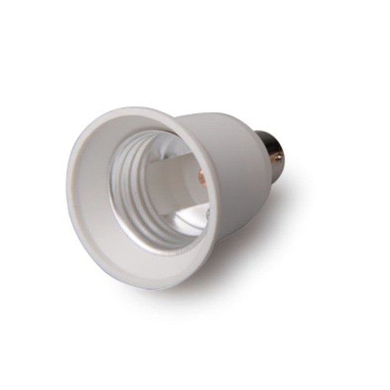 E-Simpo 6pcs BA15D to E26/E27 Light Socket Adapter BA15D Light