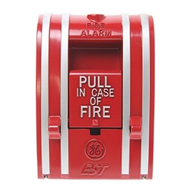 EST Edwards SIGA-270 Intelligent Single-Action Fire Alarm Pull Station, Retro
