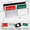 Privacy Sign 2pcs, Vacant Occupied Door Sign for Home Office