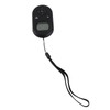 Pocket Radio Black with Backlight Rechargeable LCD Display 500mAh Portable