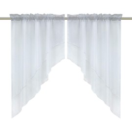 Heichkell voile panel curtain set, 2 pieces