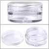 50 Pcs Empty Plastic Cosmetic Jars, 5ml Sample Containers Pots