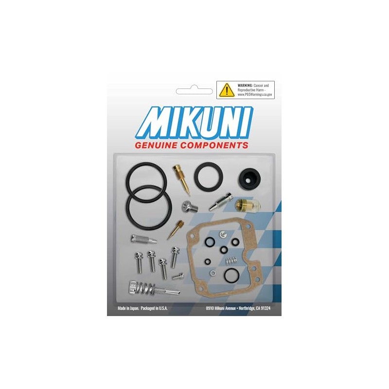 Mikuni Carburetor Rebuild Kit for Yamaha ATVs with Mikuni VM18