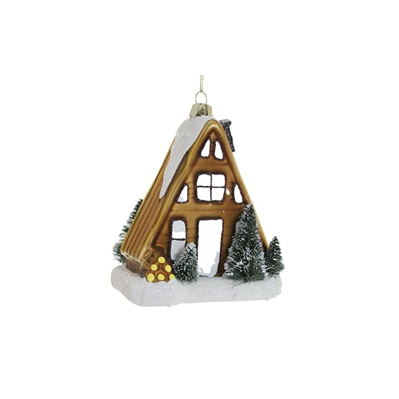 Cody Foster & Co - A-Frame Cabin House Blown Glass