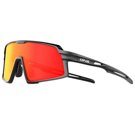 KAPVOE Children's Polarised Sunglasses Youth Baseball Sunglasses for Boys Girls UV400 Sports Softball Running Cycling Glasses