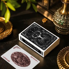 strublfe Poker Kingdom Theme Playing Cards, International Standard Size Deck of Cards, 300g Blue Core Paper Material Poker Cards, Double-Sided Anti Slip Design