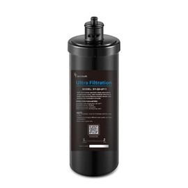 SYGOODLIFE Q5-UF11inch 0.01Micron UF Replace Filter Element For Under Sink Water Filter Direct Connect to Kitchen Faucet Reduce heavy metals, Chlorine, Bad Taste & Odor