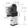 Pneumatic Solenoid Valve Aluminum Alloy Quick Response Direct Acting Solenoid