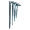 Screw Hooks with Cross Slot Heavy Duty Galvanised Steel Self