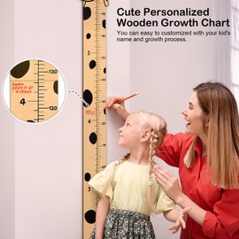 Unicorn Castle Growth Chart for Wall Kids Wood Height Measurement for Wall Height Chart for Kids Wall Decor Measuring Chart Kids Height Wall Chart, Giraffe