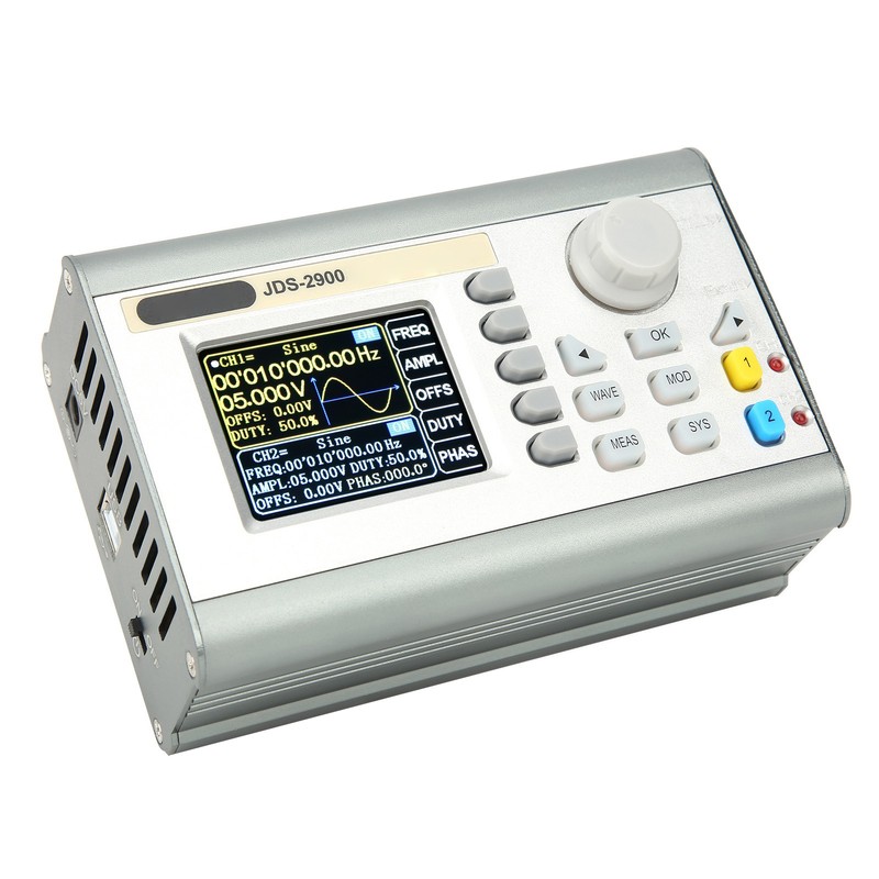 JDS2900-30M Function Arbitrary Waveform Signal Generator DDS 2CH Pulse Signal