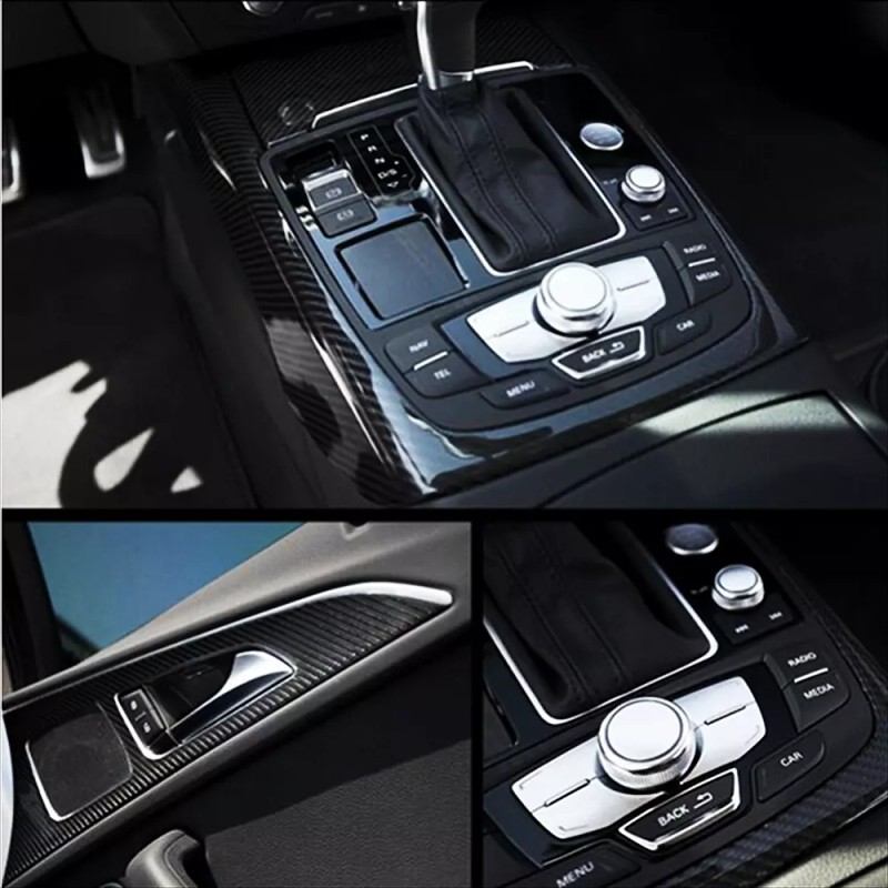 AUIMSOCO 7D Premium Super Gloss Carbon Fiber Vinyl Film Wrap