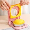 Lqucwepp 2PCS Sandwich Cutter and Sealer,Stainless Steel Round and Square