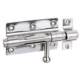 Gah-Alberts 327019 Bolt with Attached Loop Board Panel 100 x 62 mm Bolt ø 15.5 mm Length 153 mm Stainless Steel
