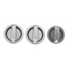 3pcs AC Climate Control Knobs UB9B 61 195 4980165 Air
