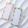 FRIUSATE 2 Pack Magnetic Shopping List Pad & 1 Magnetic