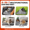 HiPetpy Backseat Dog Bed Mat for Car, Non-Slip Dog Bed