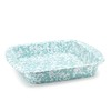 Golden Rabbit Enamelware - 9" square Brownie Pan (Sea Glass
