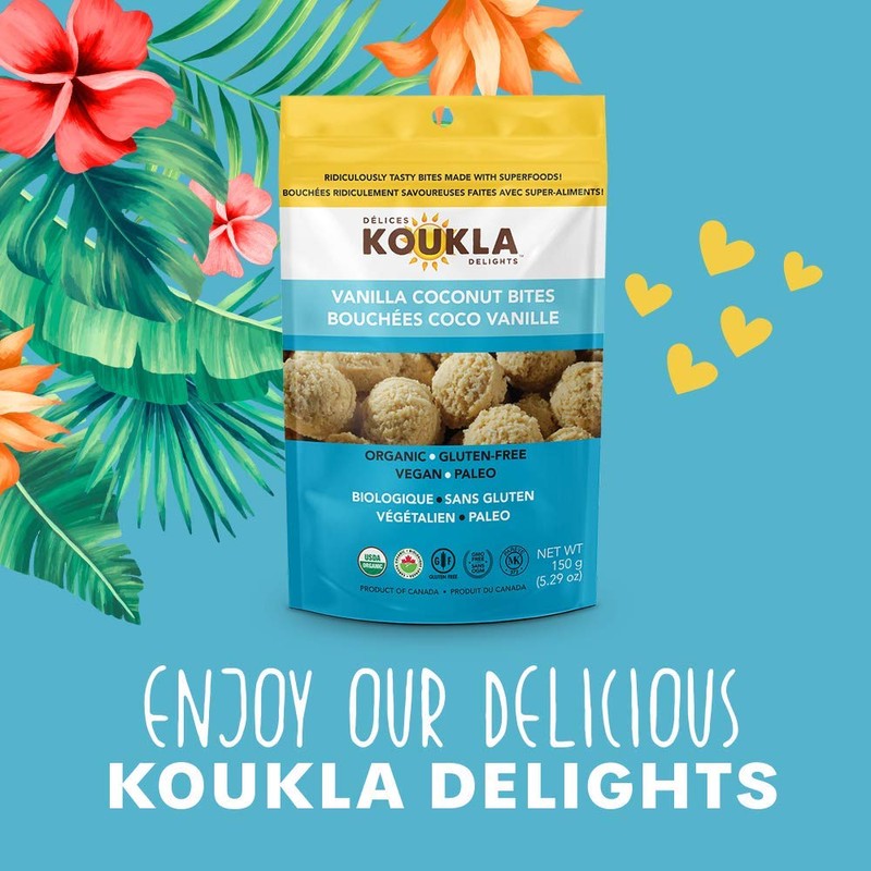 KOUKLA Delights Vanilla Macaroons, 150 Grams